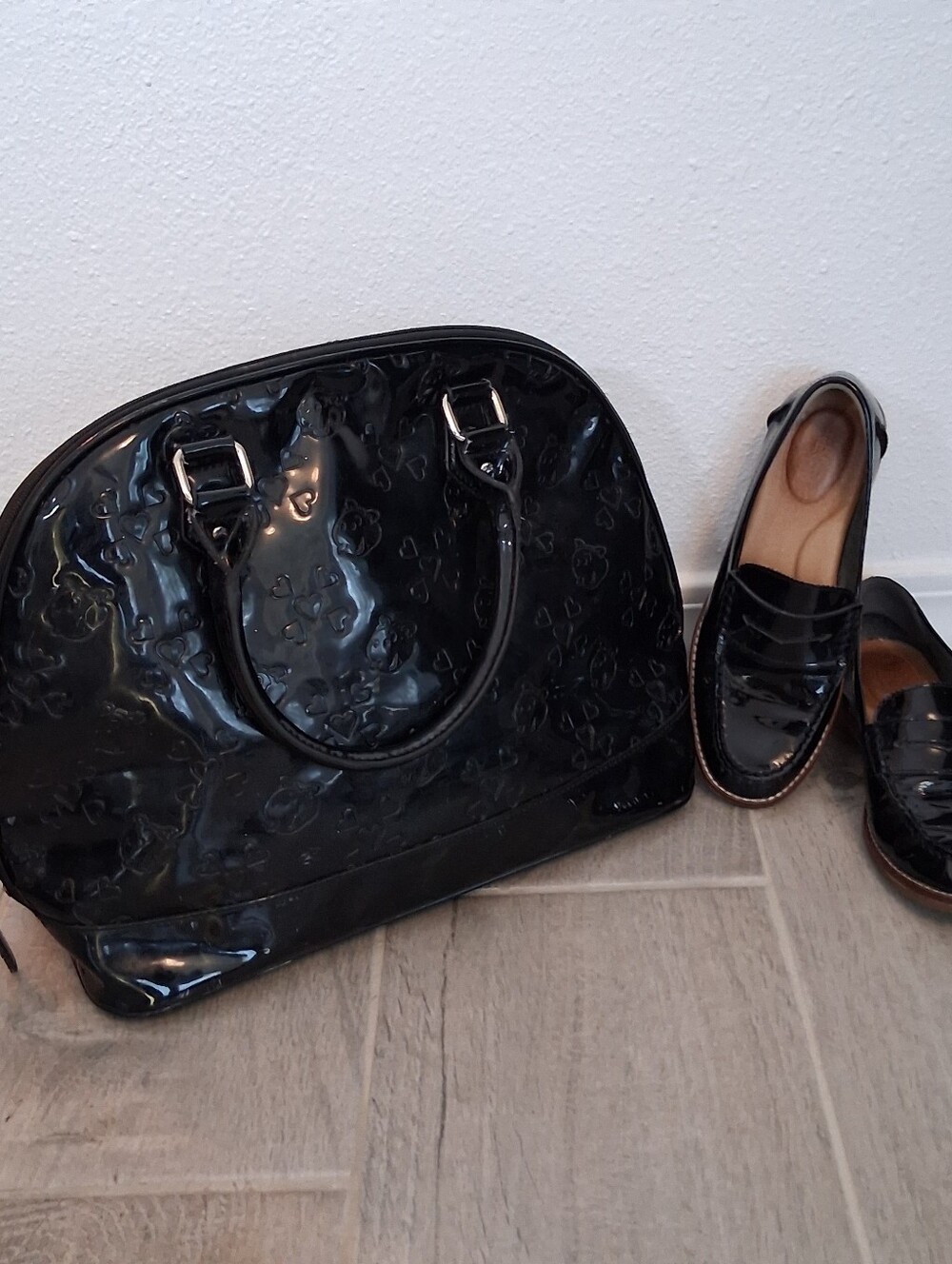 Sperry Women's Black Patent Leather Loafers